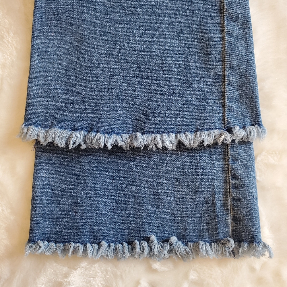 YMI High Rise Super Flare Rip+Tear Jeans - Picture 10 of 10